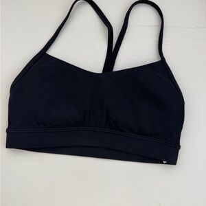 Lululemon Athletica Black Flow Y Nulu Bra